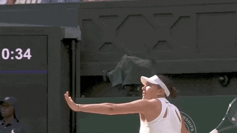 Amanda Anisimova GIF by Wimbledon