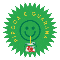 _guaranaantarctica popcorn soda manu pipoca Sticker