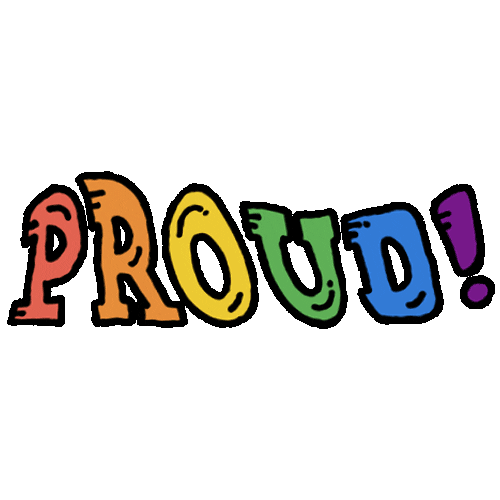 Rainbow Gay Sticker by WONGDOODY