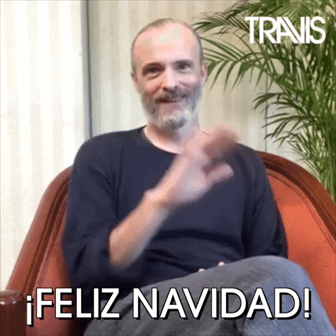 Merry Christmas Fran GIF by Travis