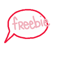 Baloon Freebie Sticker
