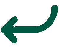 Green Arrow Sticker by Humane World for Animals