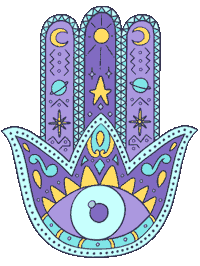 Hand Horoscope Sticker