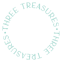 ThreeTreasures logo three treasures threetreasures Sticker