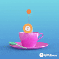 Diffuse Tea Cup GIF by Millions