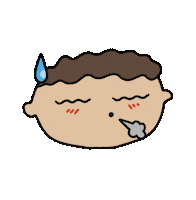 Kennymays tired sleepy bored morty Sticker