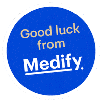 Medical School Good Luck Sticker by Medify