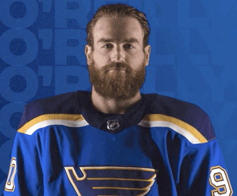 Uh Huh Yes GIF by St. Louis Blues