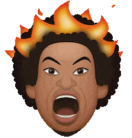 Scared Eric Andre Sticker by Adult Swim