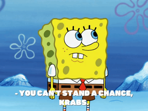 season 8 frozen face-off GIF by SpongeBob SquarePants