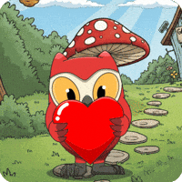 I Love You Heart GIF by birb