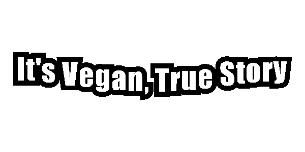 True Story Vegan Sticker by Jennifer Greenhill