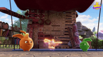 At Your Service Genie GIF by Sunny Bunnies