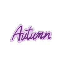 Fashion Fall Sticker