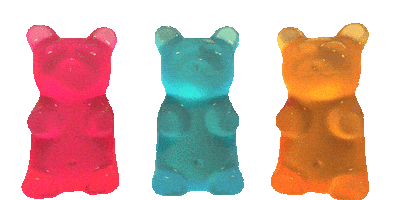 Gummy Bears Candy Sticker by Meta