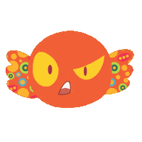 Angry Fly Sticker