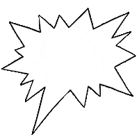 Text Scream Sticker