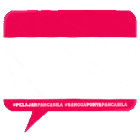 Mural Sila Sticker by Cerdas Berkarakter