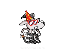 Art Dancing Sticker by Game of Goats