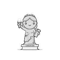 Liberty Statue Tucuman Sticker by Concepcion