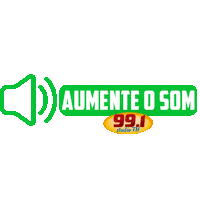 Aumente O Som Sticker by Studio Fm