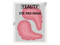 Vegan Augenpads Sticker by YEAUTY