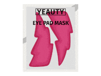 Vegan Augenpads Sticker by YEAUTY