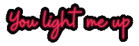 I Love You Neon Sticker by John Greed Jewellery