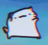 cannedsoupl cat kitty synthwave dancing cat GIF