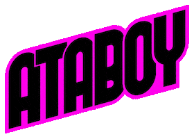 attaboy doubletee Sticker by ataboystudios