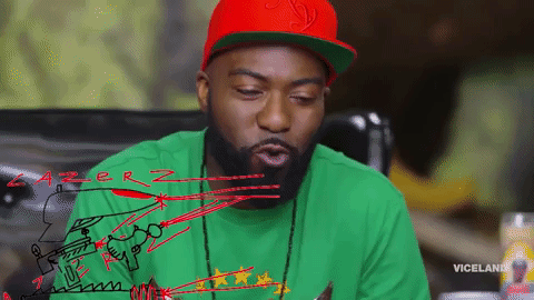 gun entertainment GIF by Desus & Mero