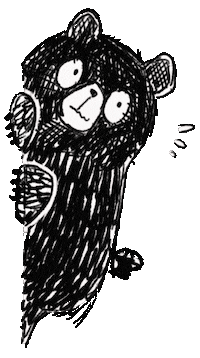 Look Bear Sticker