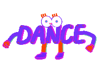 Beaming Dance Floor Sticker by Hacchi