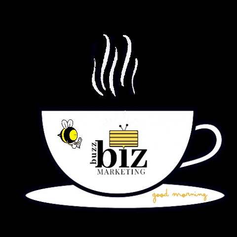 BuzzBiz giphygifmaker giphyattribution coffee marketing GIF