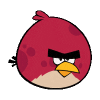 angry birds animation STICKER by imoji