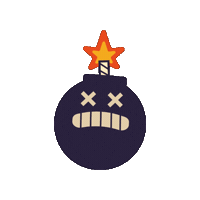 Bomb Tabletop Sticker by Tranjis Games