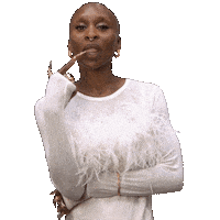 Sassy Thinking Sticker by Cynthia Erivo