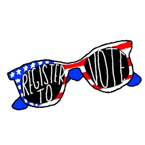 Voting Voter Registration Sticker by INTO ACTION