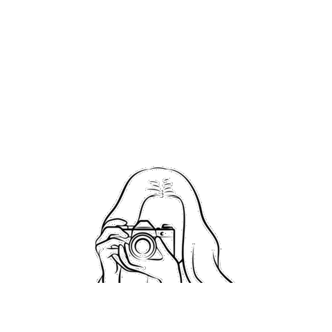 Logo Camera Sticker by Paula Otti photography