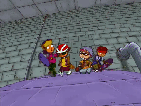 rocket power nicksplat GIF