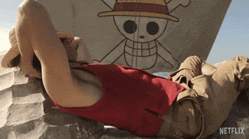 Chilling One Piece GIF by NETFLIX