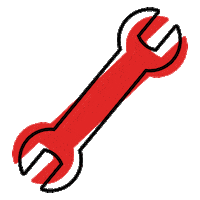 Wrench Sticker by Fanshawe College