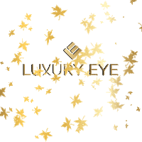 Gold Autumn Sticker by LUXURY EYE LTD