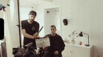 Behind The Scenes Slate GIF by Aerial Canvas
