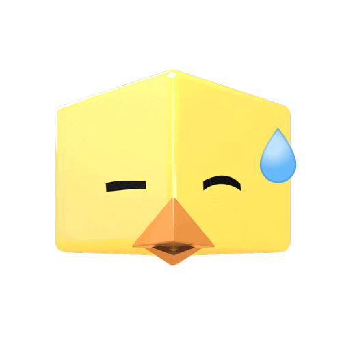 PIOUCUBE emoji uncomfortable bother discomfort Sticker