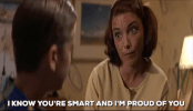 i know youre smart and im proud of you GIF