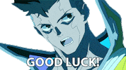 Best Of Luck Sticker by Cyberpunk: Edgerunners