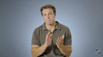 Ice Hockey Applause GIF by NHL