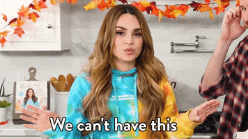 No Way Head Shake GIF by Rosanna Pansino