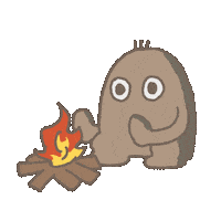 Fire Campfire Sticker